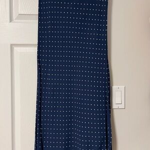 Madewell Dark Blue Dress with White Dots